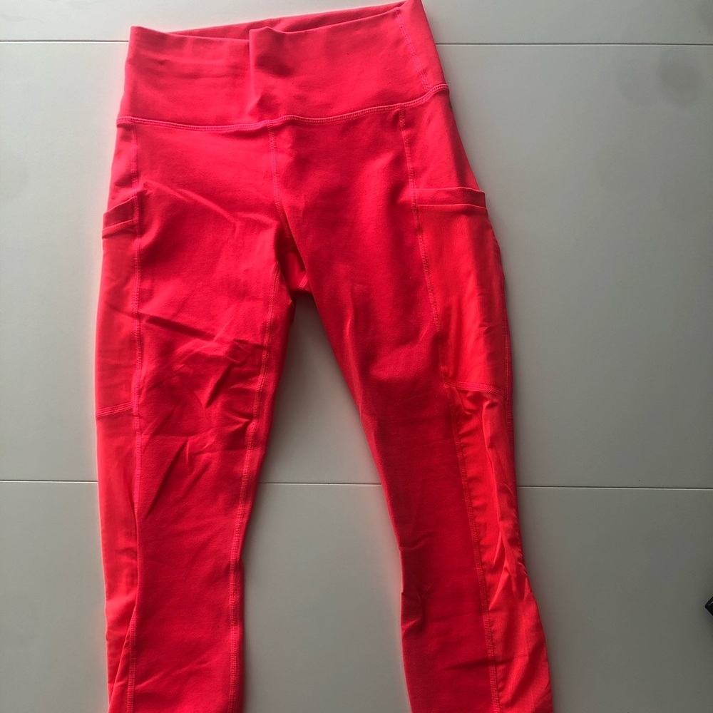 Hot pink leggings
